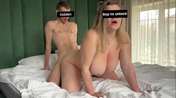 Huge Boobs in Oil and Sooo Hot & Beautiful Home Sex (Space Boobs with Face) TEASER