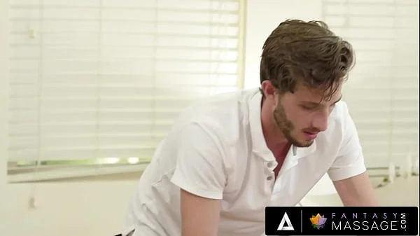 FANTASY MASSAGE - Hot MILF Reagan Foxx Gets Horny During Her Massage And Fuck With Her Masseur