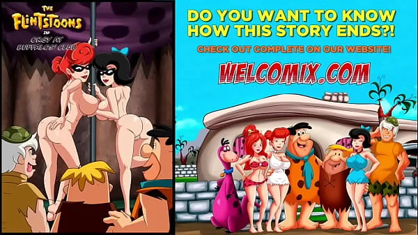 Flintstoons orgy at Buffalos’ Club - Flintstones Porn Animation
