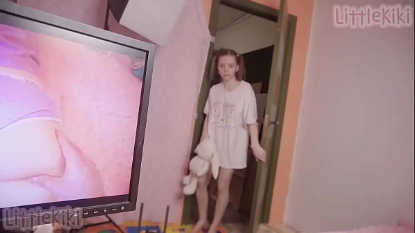 LITTLE step DAUGHTER caught step DADDY watching TABOO PORN, and wanted to do the same
