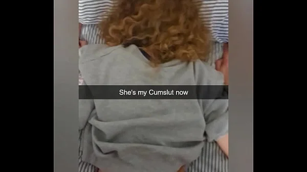 Cheating College Girlfriend Fucked On Snapchat to Pay Debt - Cucked And Cummed On
