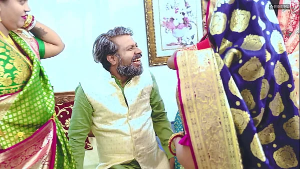 Tharki Burha Sasur Fucks Four Newly Married Daughter in Laws ( Hindi Audio )