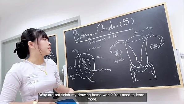 Teacher is really creampie while her horny