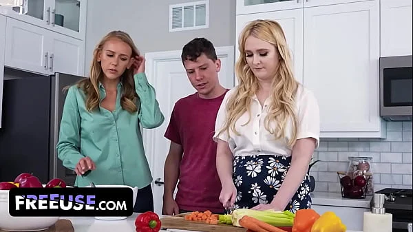 StepMom and StepSister's Dirty Little Secret - Letting Stepson Fuck Them Anytime - Free Use Milf