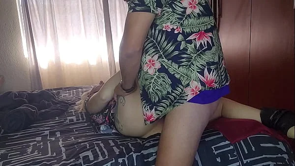 Hot blonde pussy licking creampie