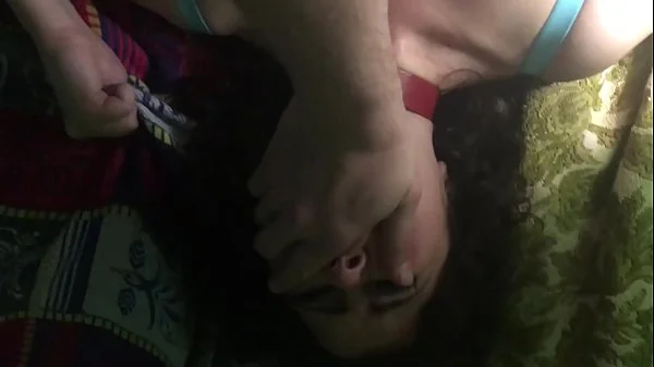 My Dom bound me to chair slapped me until he got himself off with a deposit of a thick cum straight into my mouth after using my head like a fleshlight.