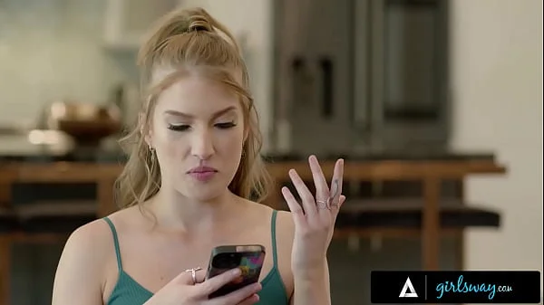 GIRLSWAY - Mischievous Octavia Red Gives Roommate Cadence Lux's Orgasms Through Remote Vibrator