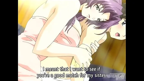 Hentai - I Get a Boner While My Stepmom Gives Me a Bath [Uncensored] [Subtitled]