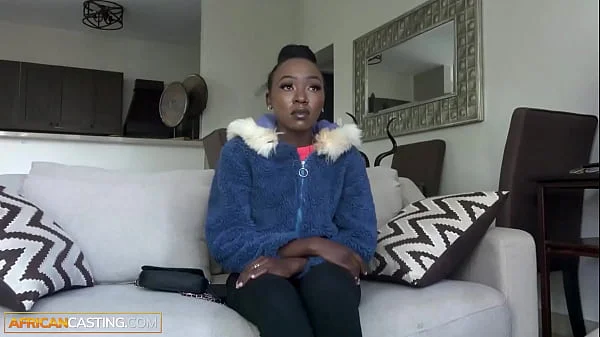 Innocent Skinny Black Model Falls Into Sex Trap At Fake Casting