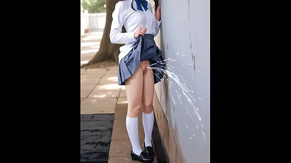 AI Generated Yound Japanese Girls Squirting