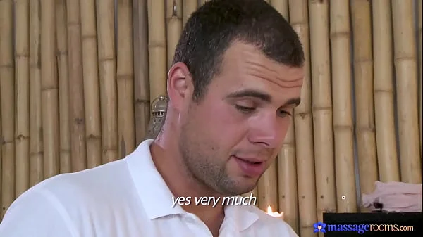 Unexpected threesome with trainee - Massage Rooms