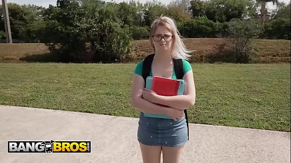 BANGBROS - Annie Archer Gets Her Tight Asshole Stretched By The Biggest Cock She Has Ever Seen