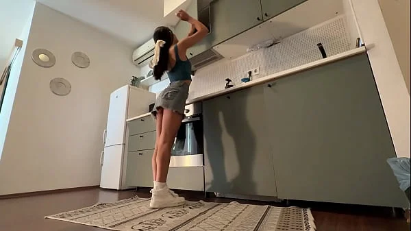 Petite College Girls share the same apartment and they love to flash their ass and pussy for a few more likes