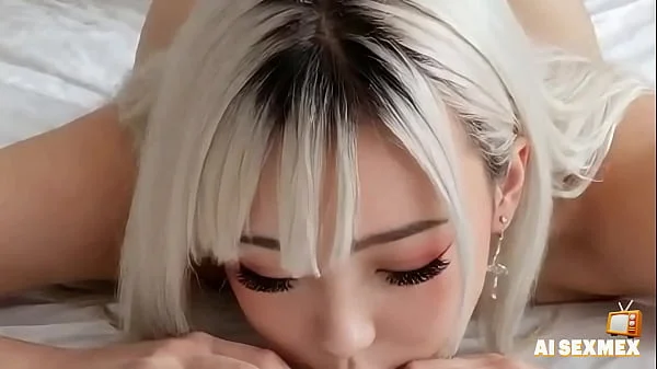 Fucking step sis blonde in the room | Anal sex and small pussy and ass | Virtual Sex [AI generated]