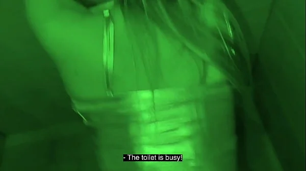 Nightclub Hookup, Blonde Bombshell Gets It in the WC