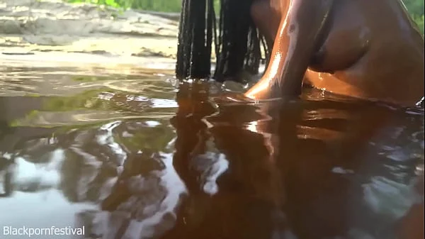 Dolcina’s muddy black perfect tits and body to keep your dick erected