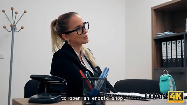 LOAN4K. Shy big titty girl was punished for her sex shop plan