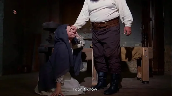 Novice Magda is trained to perform whoring services with tit training, enduring the medieval fucking machine and practicing deep blowjobs (PREVIEW)