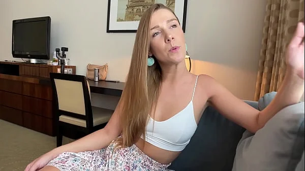 Interview turns into Sex with accidental Creampie with Alexis Crystal