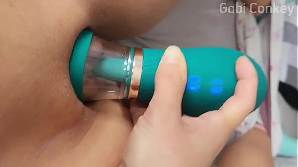 O MELHOR ORGASMO COM MEU SUGADOR DE CLITORIS