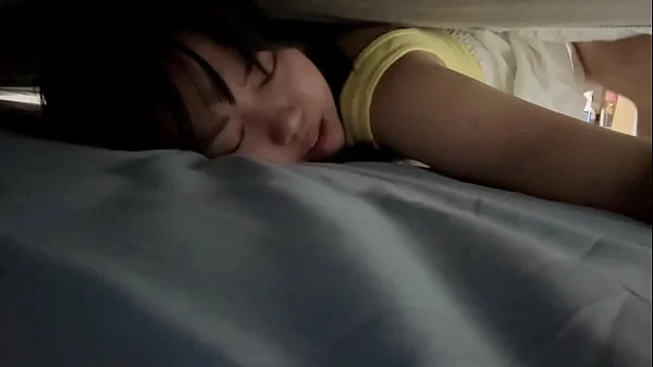 Stuck my Stepsister in the Bed but My dick cannot handle while saw her big ass