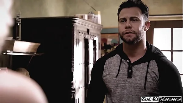 Big tits blonde matchmaker wants her client all for herself