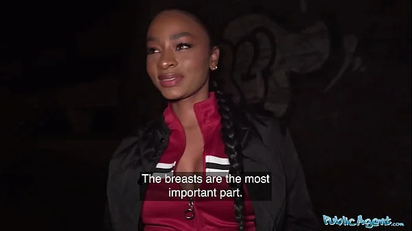 Public Agent - French Ebony Babe Loved Getting Fucked During Hard Sex