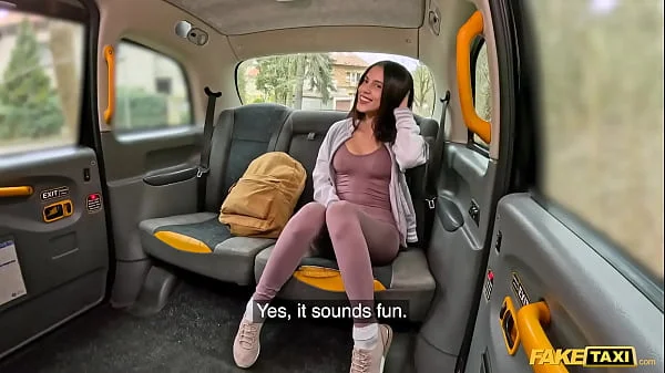 Fake Taxi - Stunning Brunette with ULTRA FIT Body Fucks for Discount