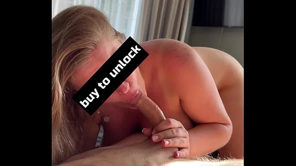 Crazy orgasm from lazy home sex and huge cumshot in my mouth (Space Boobs with Face) TEASER