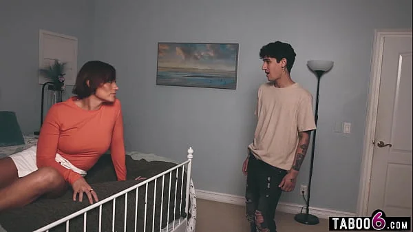 Middle Eastern stepmom MILF caught pussy squirting by her stepson