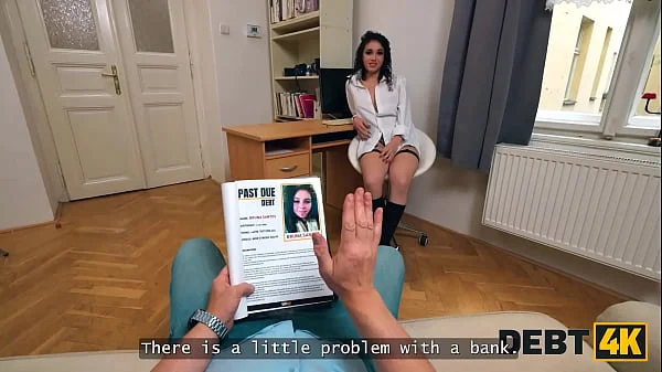 DEBT4k. Gorgeous tits will pay the debt