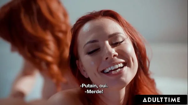 ADULT TIME - Aidra Fox Seduces Bestie Kenna James For ROMANTIC LESBIAN FUCK! FRENCH SUBTITLES