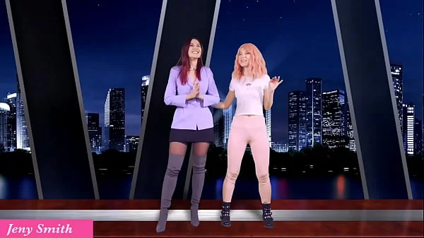 Jeny Smith and Astra decided to make a new SFW video for YouTube, but Astra had her own plans