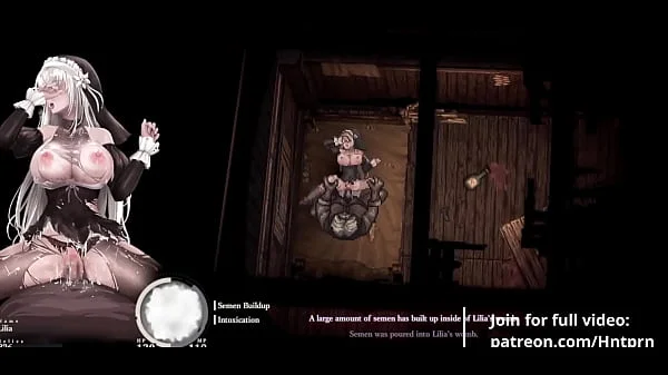 [Gallery] Nun having Sex with villagers cumming inside her Hentai Game