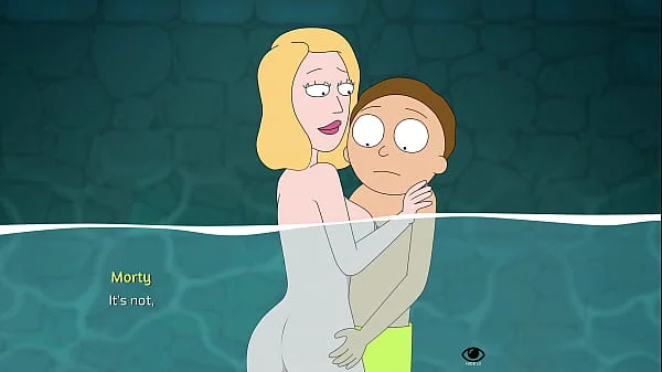 Rick and Morty:A Way Back Home (Family Pool Day) [60FPS][Ferdafs][No Commentary][Showcase] Beth, Morty, Summer, Morticia