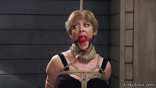 Huge tits Milf slave anal fucked bdsm