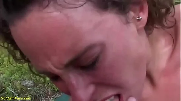 skinny german teen rough anal outdoor banged