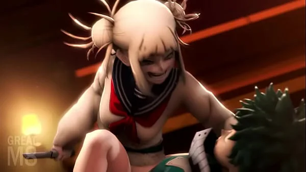 Boku no Hero hentai Big cock fucks in her pussy