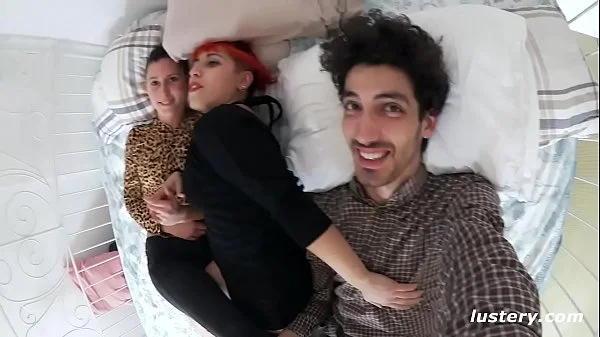 Crazy Homemade Amateur Threesome only on Lustery