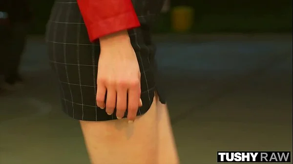 TUSHYRAW Blonde Nympho Only Wants Anal