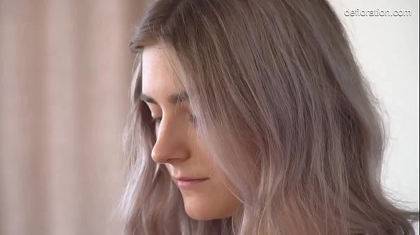 Tieny Mieny. The youngest virgin with shows her hymen and masturbates.