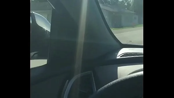 Hot MILF Slut Touches Her Pussy In Public While Driving Squirts All Over The Car