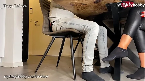 - Caught fucking her husband while having dinner and creampied