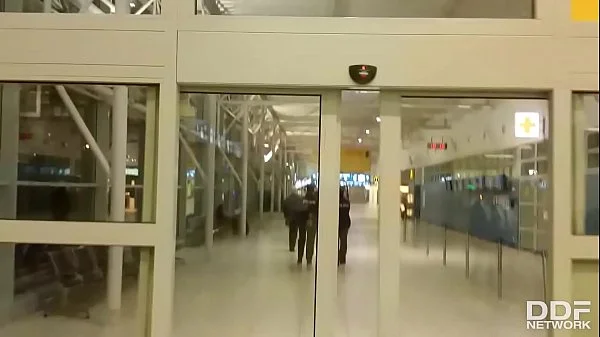 Czech blondie Sweet Cat's POV style blowjob & ball licking debut