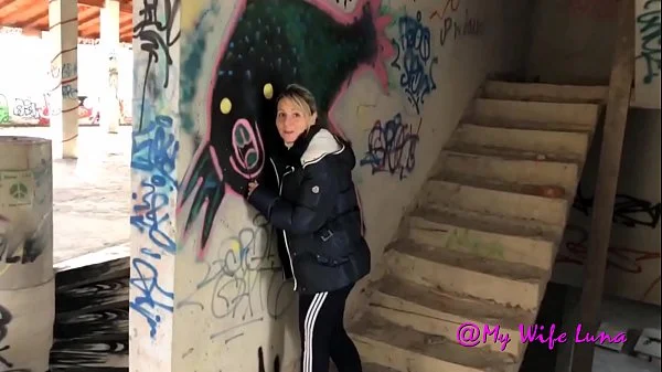 I want to feel filled with your cock as we enter this abandoned house