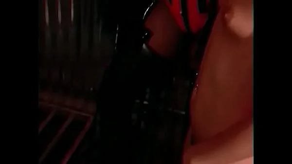 Wild party orgy with a group of gilrs rubbed with oil fuck each other and some horny guys