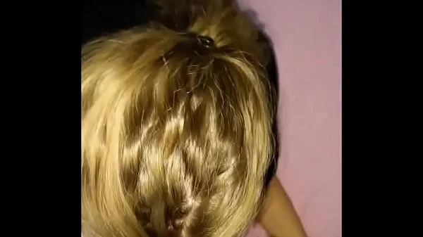 Blonde Teen Gives A Blowjob
