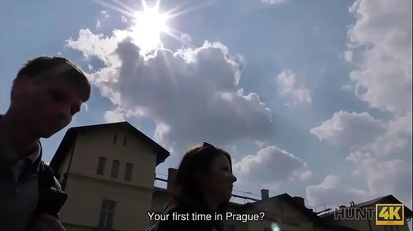 HUNT4K. Adventurous girl is happy to have sex for money in Prague