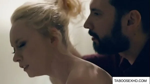 step Daughter get pounded hard while dad is watching