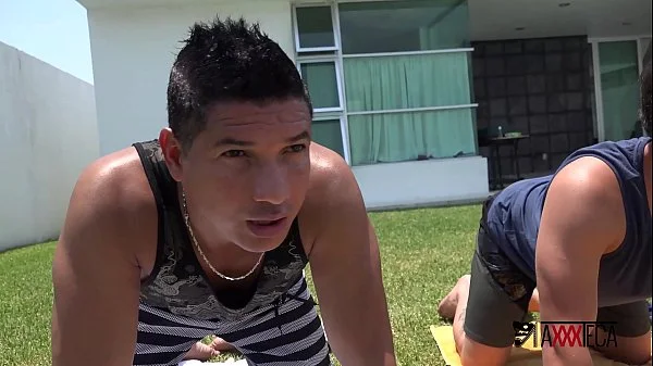 Axxxteca: Brazilian teen gets all her wholes destroyed El Gran Erick Ed Jr Jack Escobar Amanda Burgos